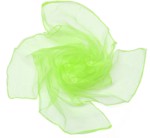 Chiffon tørklæde, lys grøn 